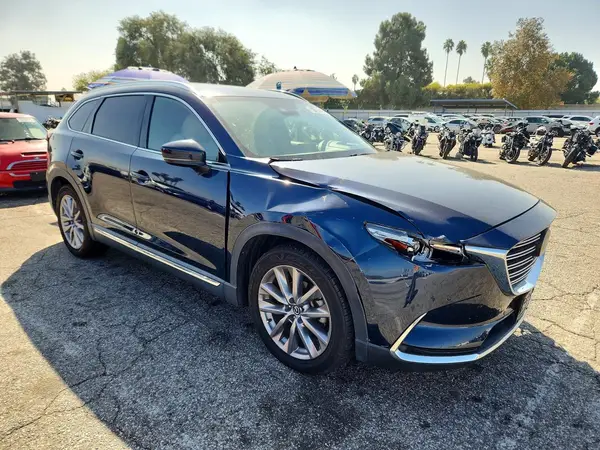 JM3TCADY9L0412648 — 2020 Mazda CX-9, photo 4 from Copart, Front end