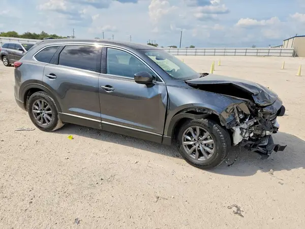 JM3TCACY8L0402114 — 2020 Mazda CX-9, фото 4 с аукциона Copart, Передняя часть