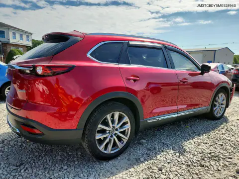 2021 Mazda Cx-9 Grand Touring VIN JM3TCBDY5M0528940 фото 3