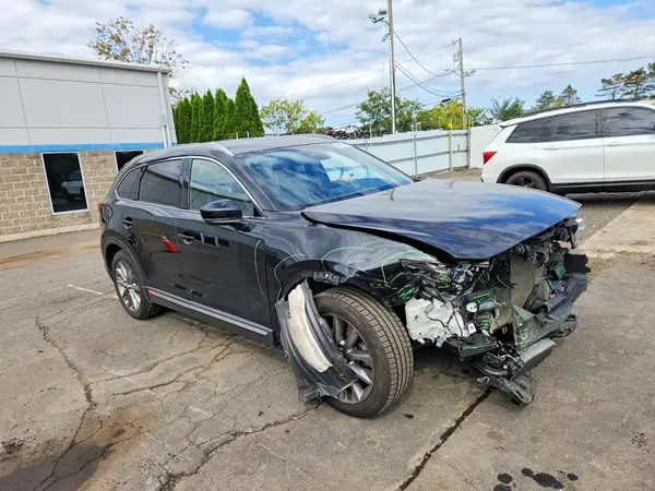 JM3TCBDY8M0527376 — 2021 Mazda CX-9, фото 4 с аукциона Copart, Передняя часть