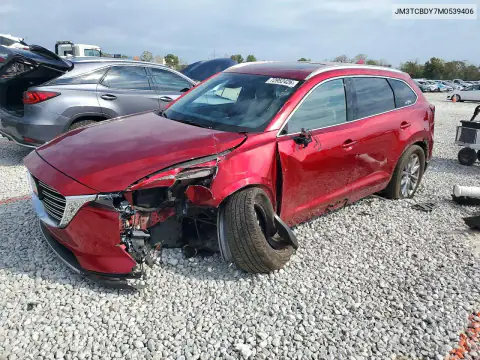JM3TCBDY7M0539406 — 2021 Mazda CX-9, Front end, before-repair photos