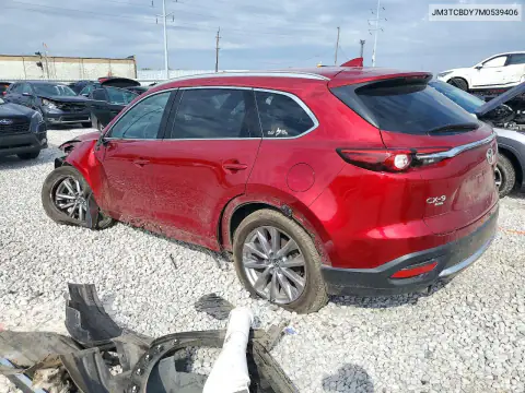 JM3TCBDY7M0539406 — 2021 Mazda CX-9, фото 2 з Copart, Передня частина
