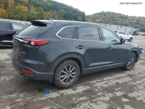 JM3TCBCY2N0605721 — 2022 Mazda CX-9, foto 3 de Copart, Parte delantera