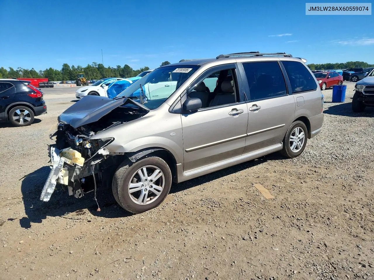 2006 Mazda Mpv Wagon VIN JM3LW28AX60559074 фото 1