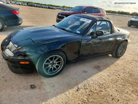 JM1NA3532V0736694 — 1997 Mazda MX-5, Боковая часть, фото до ремонта