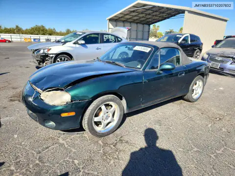 JM1NB353710207832 — 2001 Mazda MX-5, Передняя часть, фото до ремонта
