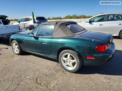 JM1NB353710207832 — 2001 Mazda MX-5, photo 2 from Copart 19.10.2026, Front end