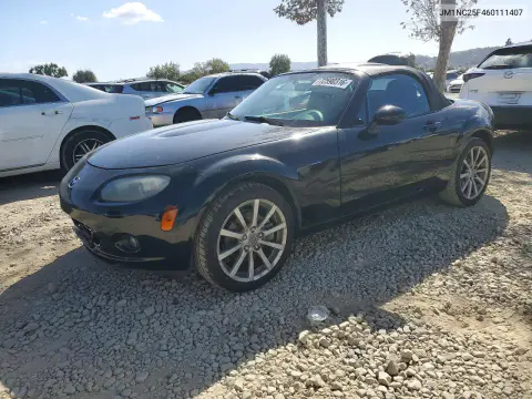 JM1NC25F460111407 — 2006 Mazda MX-5, Повреждения снизу, фото до ремонта
