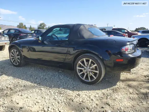 2006 Mazda Mx-5 Miata VIN JM1NC25F460111407 фото 2
