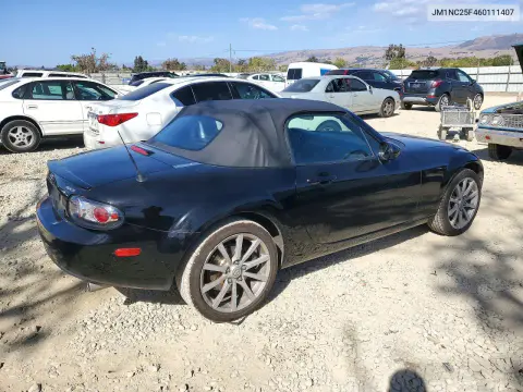 2006 Mazda Mx-5 Miata VIN JM1NC25F460111407 фото 3
