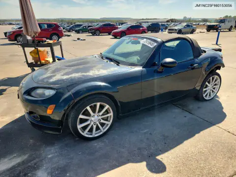 JM1NC25F980153056 — 2008 Mazda MX-5, Задняя часть, фото до ремонта