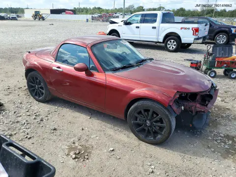 2008 Mazda Mx-5 Miata VIN JM1NC26F780149862 фото 4