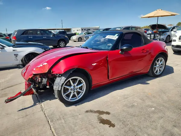 JM1NDAB75G0107596 — 2016 Mazda MX-5, Передняя часть (Front End), фото до ремонта