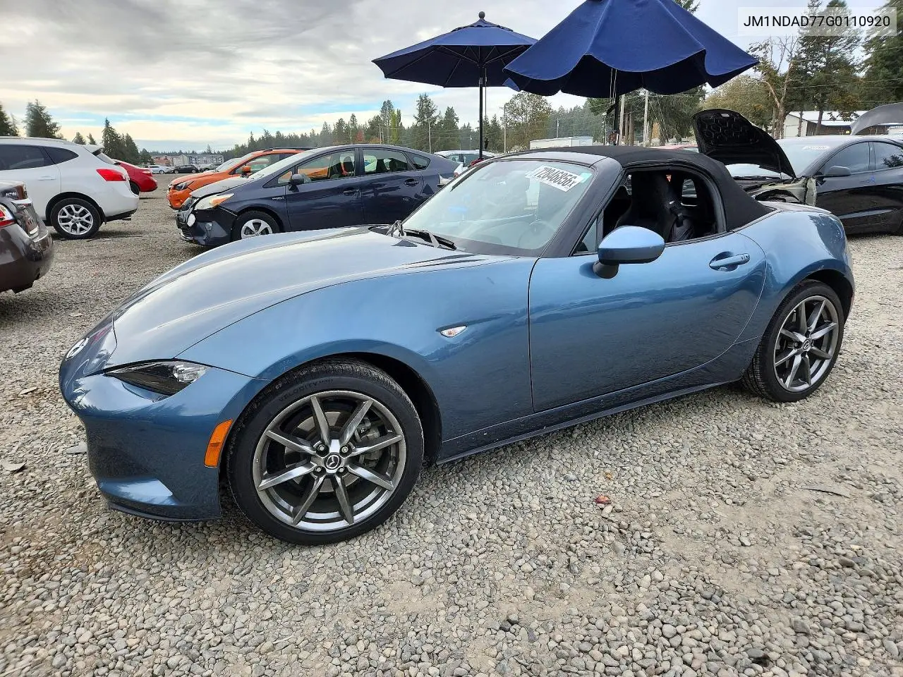 2016 Mazda Mx-5 Miata Grand Touring VIN JM1NDAD77G0110920 фото 1