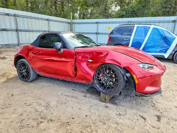JM1NDAC76H0121166 — 2017 Mazda MX-5, фото 4 с аукциона Copart, Передняя часть