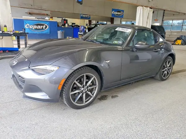 JM1NDAM79K0309024 — 2019 Mazda MX-5, Передняя часть (Front End), фото до ремонта