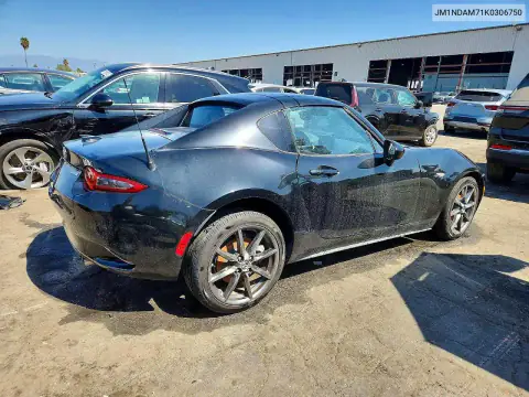 JM1NDAM71K0306750 — 2019 Mazda MX-5, фото 3 с аукциона Copart 16.10.2026, Передняя часть