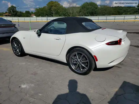 JM1NDAD7XN0503193 — 2022 Mazda MX-5, photo 2 from Copart 21.10.2026, Rear end