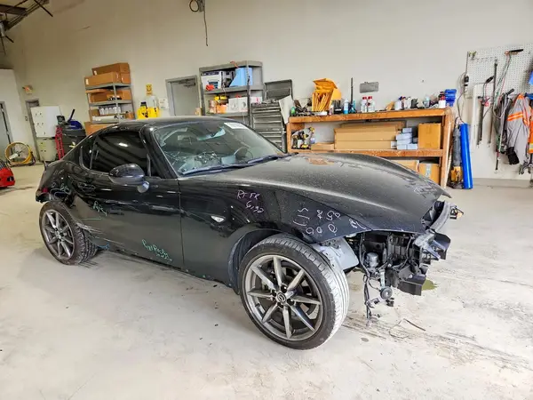 JM1NDAM73N0508865 — 2022 Mazda MX-5, photo 4 from Copart, Front end