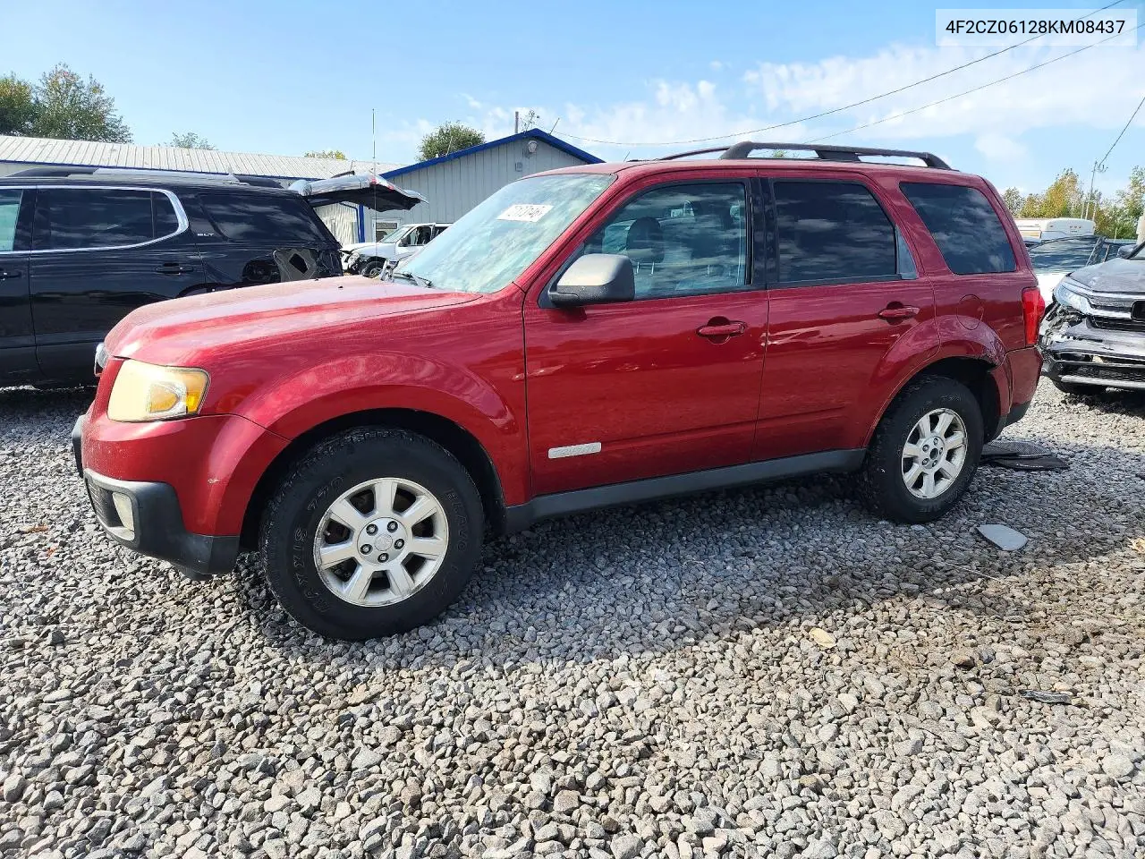 2008 Mazda Tribute VIN 4F2CZ06128KM08437 фото 1