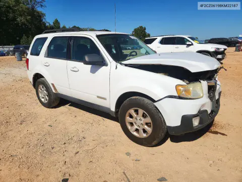 2008 Mazda Tribute S VIN 4F2CZ06198KM22187 фото 4