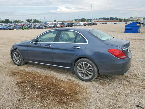 55SWF4KB8FU061345 — 2015 Mercedes-Benz C, фото 2 с аукциона Copart 30.09.2026, Передняя часть