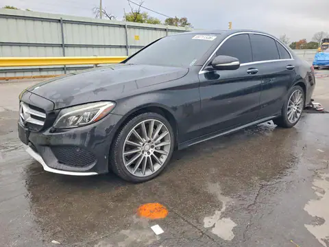55SWF4KB7FU012847 — 2015 Mercedes-Benz C, Tył (Rear End), zdjęć przed naprawą