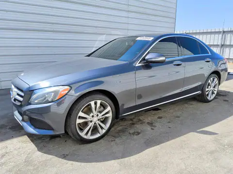 55SWF4KB5FU037052 — 2015 Mercedes-Benz C, მექანიკური დაზიანება (Mechanical), ფოტოები შეკეთებამდე