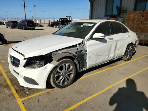 55SWF4JB2GU146104 — 2016 Mercedes-Benz C, Parte delantera (Front End), fotos antes de reparar
