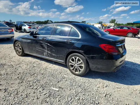 2016 Mercedes-Benz C 300 4Matic VIN 55SWF4KB5GU139453 фото 2