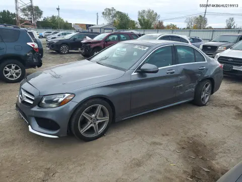 2017 Mercedes-Benz C 300 4Matic VIN 55SWF4KB6HU219913 фото 1