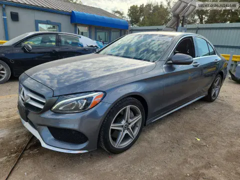 2018 Mercedes-Benz C 300 4Matic VIN 55SWF4KB6JU242548 фото 1