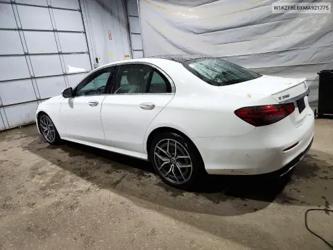 2021 Mercedes-Benz E 350 4Matic VIN W1KZF8EBXMA921775 фото 2