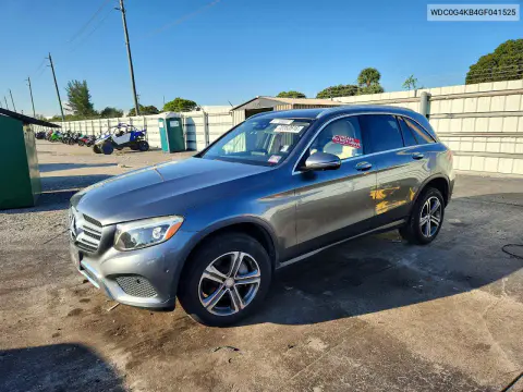 2016 Mercedes-Benz Glc 300 4Matic VIN WDC0G4KB4GF041525 фото 1
