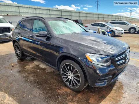 2017 Mercedes-Benz Glc 300 4Matic VIN WDC0G4KB4HF144509 фото 4