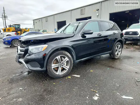 2019 Mercedes-Benz Glc 300 4Matic VIN WDC0G4KB4KV165938 фото 1