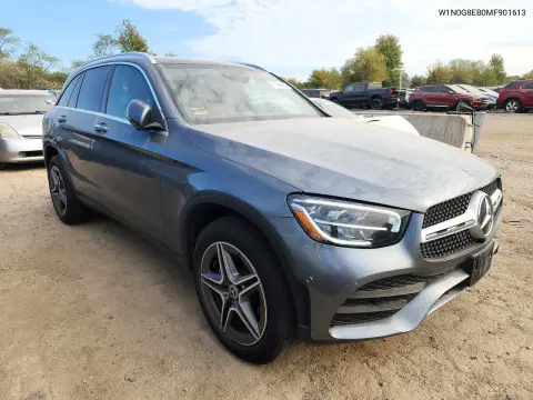 2021 Mercedes-Benz Glc 300 4Matic VIN W1N0G8EB0MF901613 фото 4