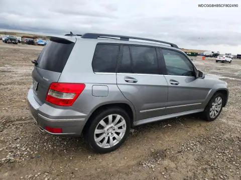 2012 Mercedes-Benz Glk 350 4Matic VIN WDCGG8HB5CF802490 фото 3