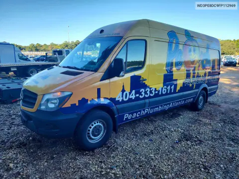 WD3PE8DC9FP112969 — 2015 Mercedes Sprinter, Боковая часть, фото до ремонта