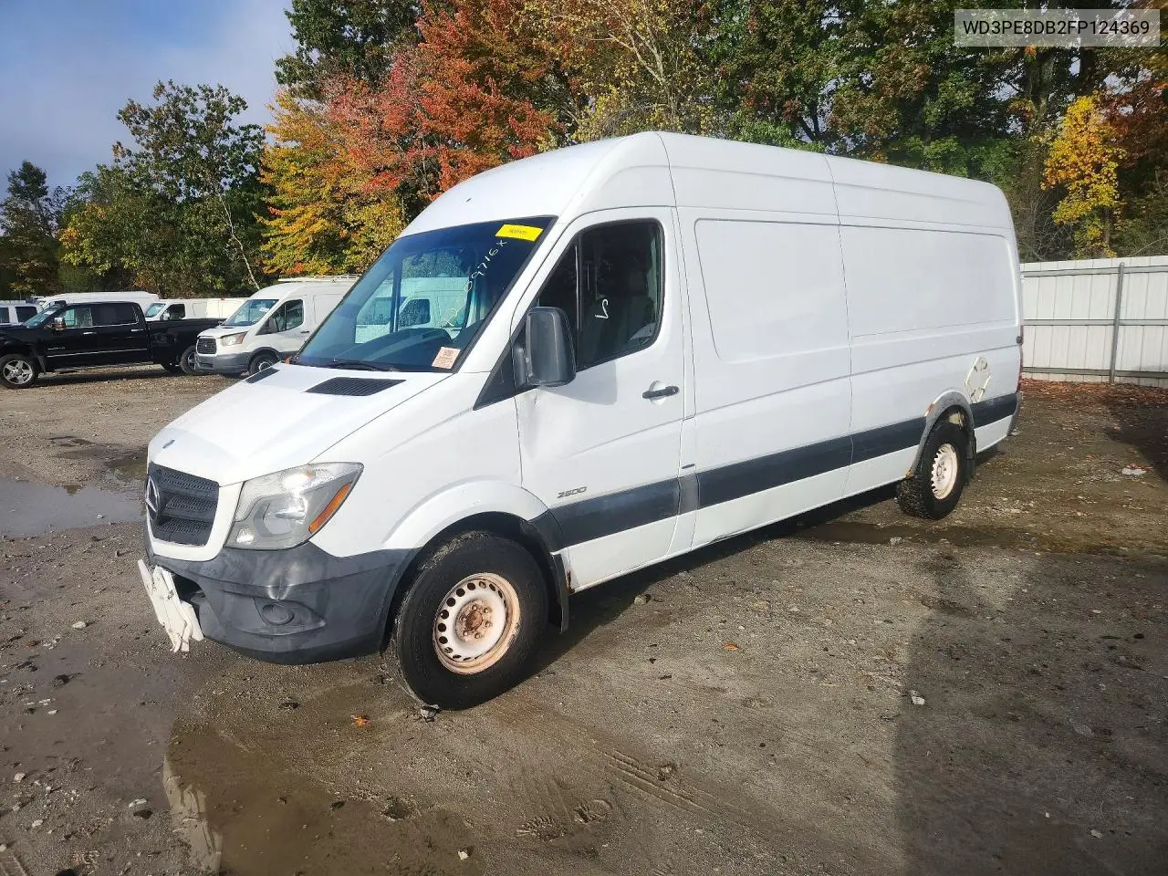 2015 Mercedes-Benz Sprinter 2500 VIN WD3PE8DB2FP124369 фото 1