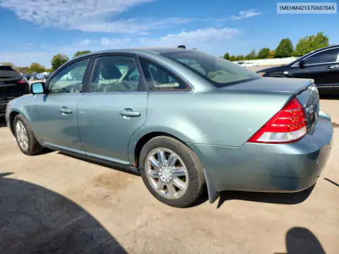 2007 Mercury Montego Premier VIN 1MEHM42137G607045 фото 2