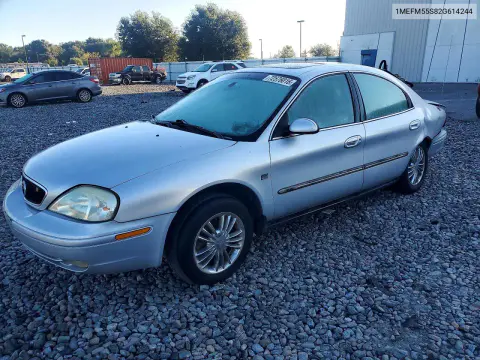 1MEFM55S82G614244 — 2002 Mercury Sable, Задняя часть, фото до ремонта
