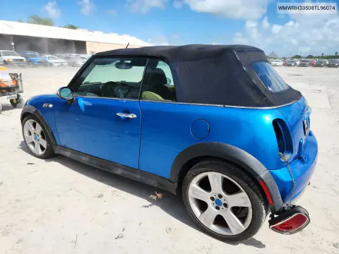 2008 Mini Cooper S VIN WMWRH33508TL96074 фото 2