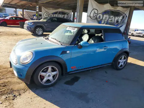 WMWMF335X9TW70558 — 2009 MINI Cooper, Parte trasera, fotos antes de reparar