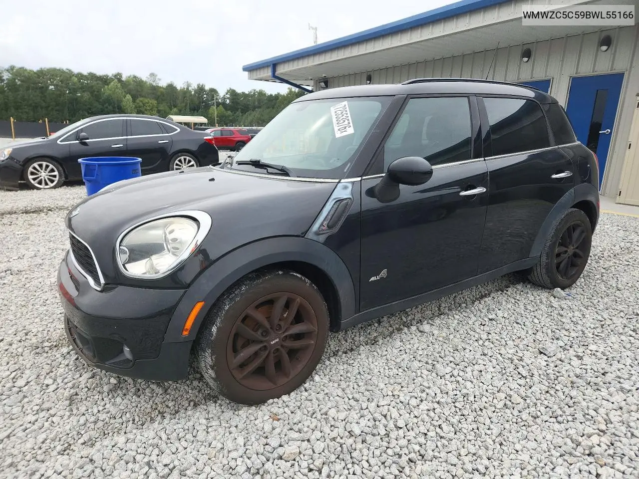 2011 Mini Cooper S Countryman VIN WMWZC5C59BWL55166 фото 1