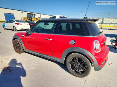2012 Mini Cooper S VIN WMWSV3C51CT385863 фото 2