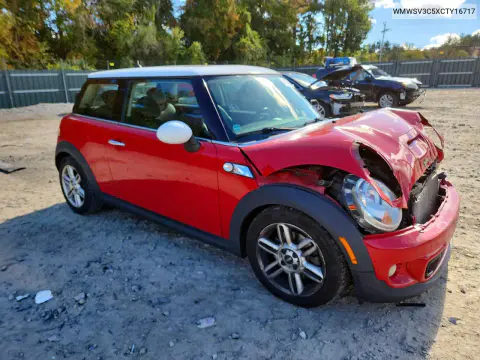 2012 Mini Cooper S VIN WMWSV3C5XCTY16717 фото 4