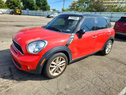 WMWZC5C59CWL55833 — 2012 MINI Cooper, Боковая часть, фото до ремонта