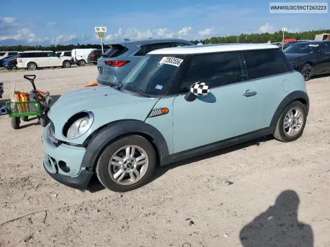 WMWSU3C59CT263223 — 2012 MINI Cooper, Передняя часть, фото до ремонта