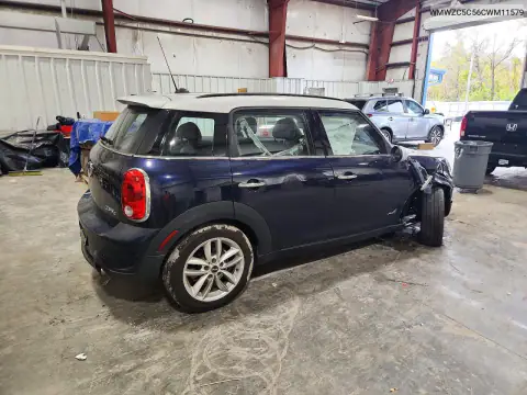 2012 Mini Cooper S Countryman VIN WMWZC5C56CWM11579 фото 3